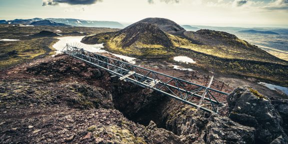 Island: Exkurze dovnitř sopky Thrihnukagigur