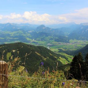 Výhledy z Rossfeld Panorama Strasse, Berchtesgaden.