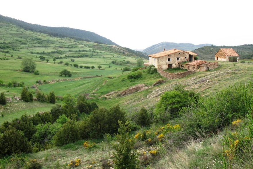 Masiacantavieja, Maestrazgo, Teruel, Španělsko, Foto: Turespaňa