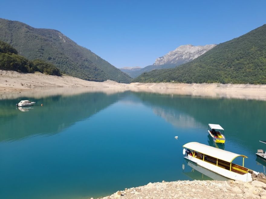 Přehradní nádrž Mratinje (jezero Piva), autor: Jan Prokeš