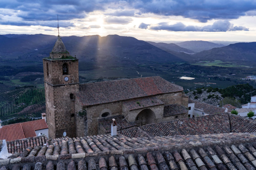 Kostel Nuestra Seňora del Collado v jedné z nejmalebnějších vesnic Segura de la Sierra, Sierras de Cazorla, Andalusie, autor: Michal Kroužel