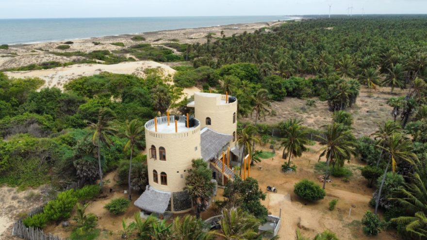 Dune Towers a St. Anne kostel, Srí Lanka, autor: Martin Dlabač