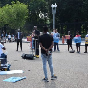 Protest proti vysokým studentským půjčkám, Washington DC, USA, autor: Jakub Kapoun