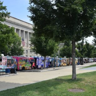 Zmrzlina je v hlavním městě velmi populární, Washington DC, USA, autor: Jakub Kapoun