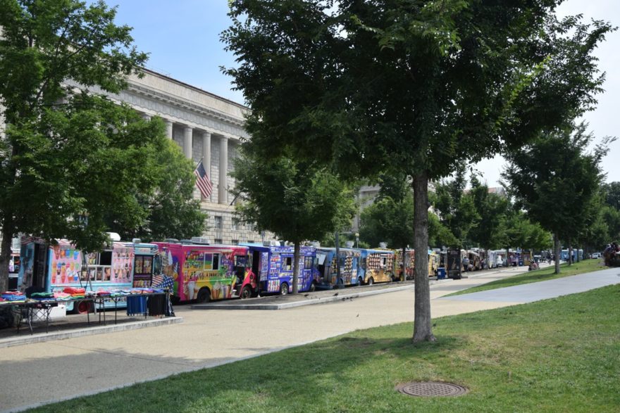 Zmrzlina je v hlavním městě velmi populární, Washington DC, USA, autor: Jakub Kapoun