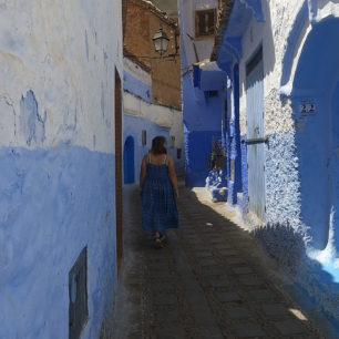 Modré domy Chefchaouen