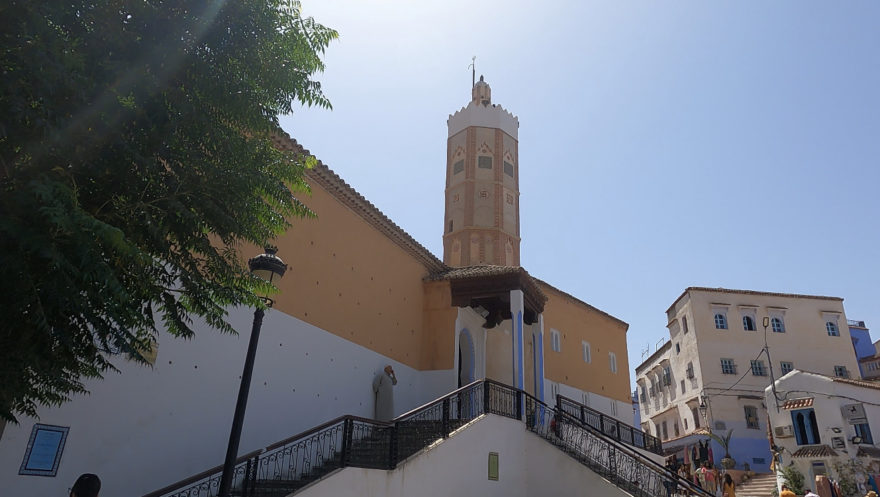 Hlavní náměstí Chefchaouen