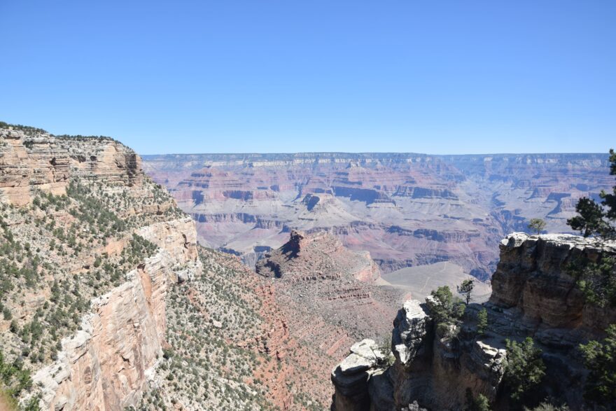 První pohled na Grand Canyon