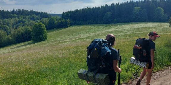 Severní a Jižní stezka Českem, K2 Kateřina Raimundová a Kristina Adamová