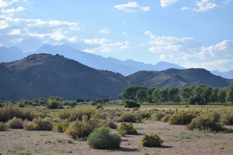 Krajiny za Death Valley