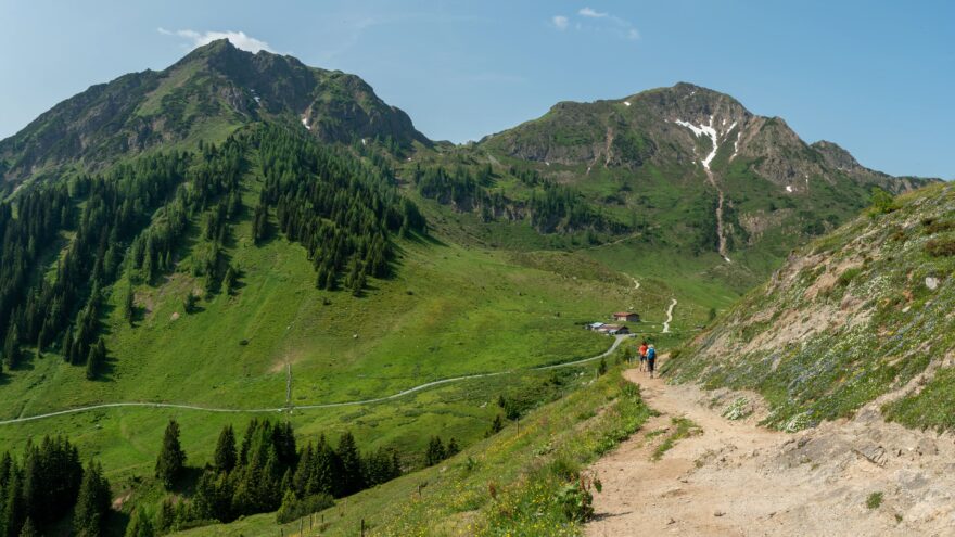 Ceta z Lärchfilzkogel k Wildsee je vhodná pro všechny generace