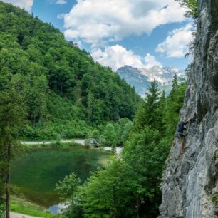 Wiesensee je krásným místem pro horolezce, vyberou si zkušení i začínající