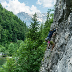 Wiesensee je krásným místem pro horolezce, vyberou si zkušení i začínající