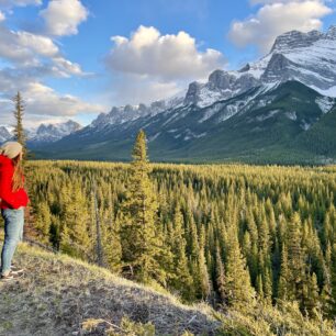 Banff NP: jeden z nejdostupnějších. Autor: Alena Mahlejová a Marie Šnajdrová