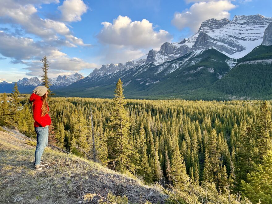 Banff NP: jeden z nejdostupnějších. Autor: Alena Mahlejová a Marie Šnajdrová