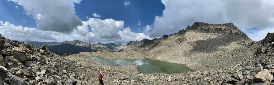 Jezero pod Vorder Geißlkopf (2974 m)