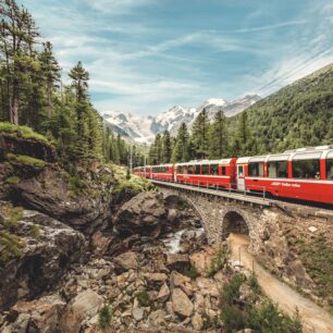 BEX u Morteratsche. Zdroj: Switzerland Travel System / Andrea Badrutt