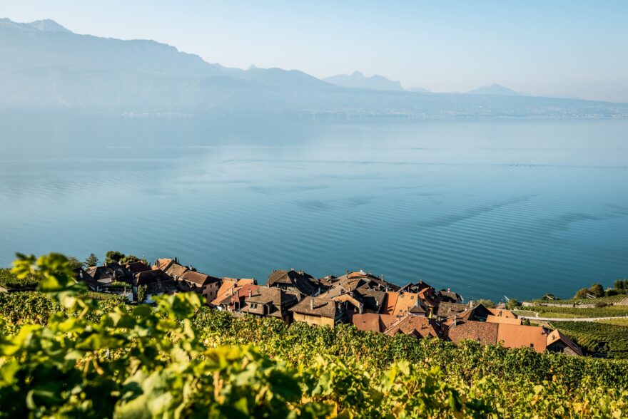 Typická vinařská vesnice St. Saphorin uprostřed Lavaux. Foto: Switzerland Tourism