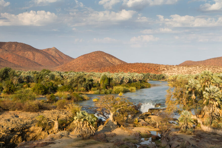 Řeka Kunene na hranici Angoly a Namibie. Autor: Václav Šilha