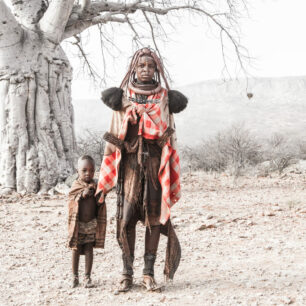 Himbská žena v oblasti Himbaland. Autor: Václav Šilha