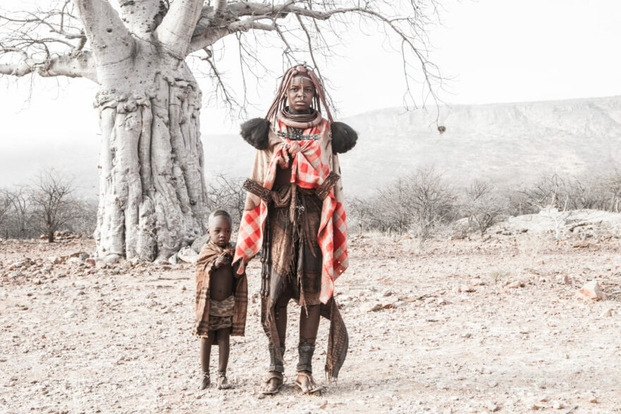 Himbská žena v oblasti Himbaland. Autor: Václav Šilha