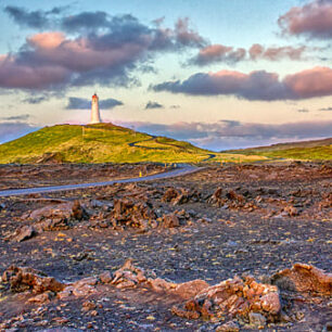 Maják Reykjanesviti. Foto: Martin Loew