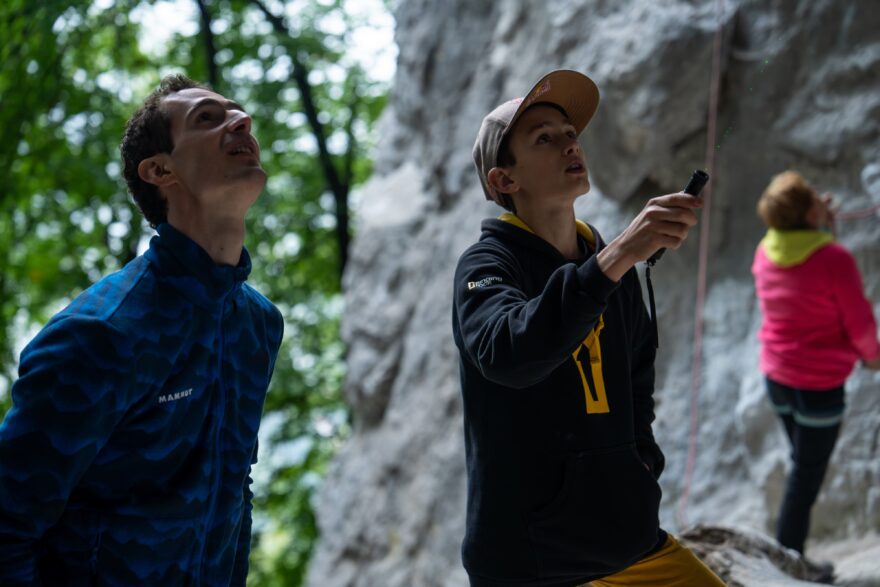 Snímky z natáčení filmu Adama Ondry - Lezci ©Jan Vogl