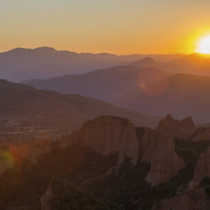 Západy slunce nad Las Médulas © Turespaña