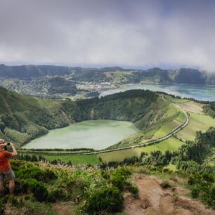 Caldeir Das Sete Cidades Lagoa de Santiago