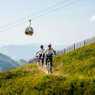 Saalbach: největší rakouský cyklistický region. Foto: Moritz Ablinger