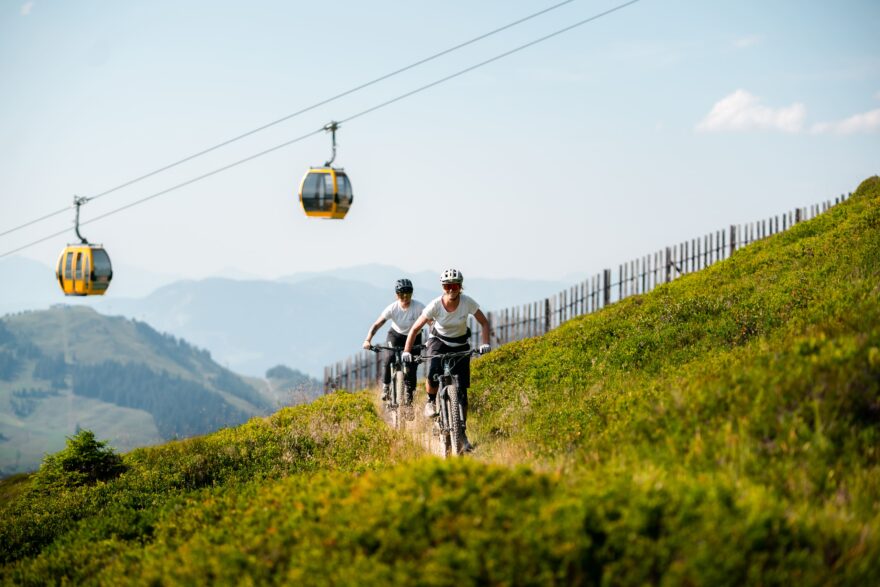 Saalbach: největší rakouský cyklistický region. Foto: Moritz Ablinger