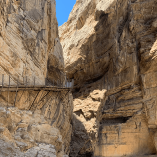 Kaňon Caminito Del Rey na řece Guadalhorce