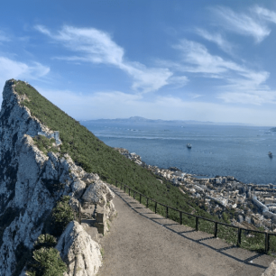 Výstup na Gibraltarskou skálu (426 m)