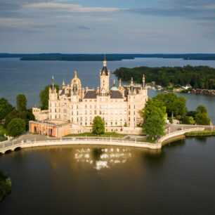 Schwerin: Zámek Schwerin z výšky © Ignacio Izquierdo/Ignacio Izquierdo