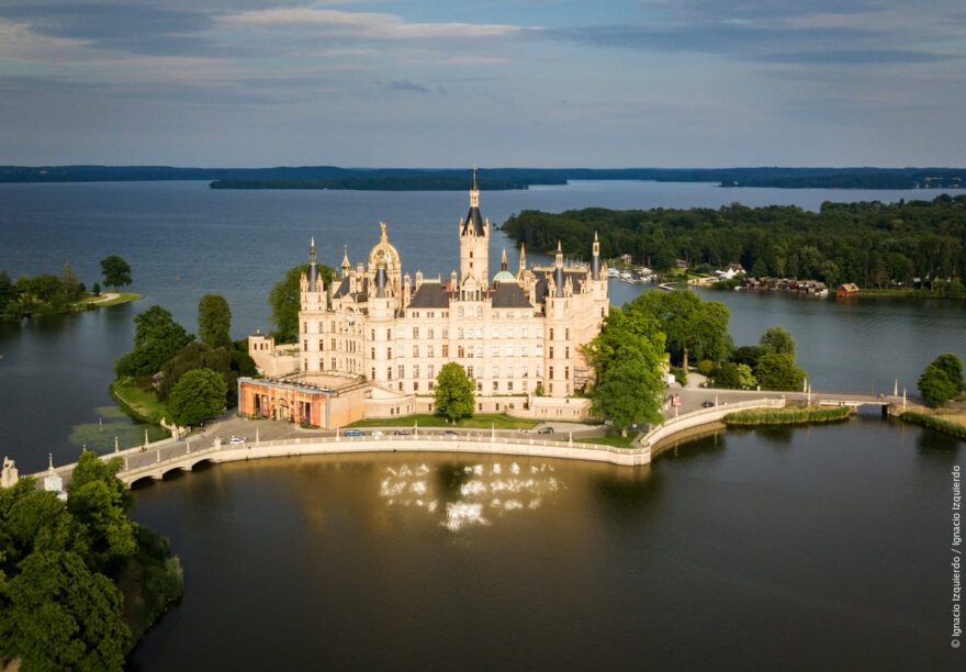 Schwerin: Zámek Schwerin z výšky © Ignacio Izquierdo/Ignacio Izquierdo