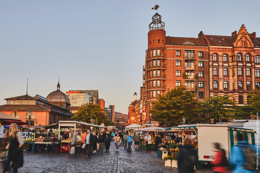 Hamburk: Rybí trh © Hamburg Marketing GmbH/Julia Schwendner