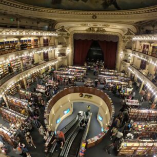 Nejelegantnější knihkupectví - El Ateneo Grand Splendid