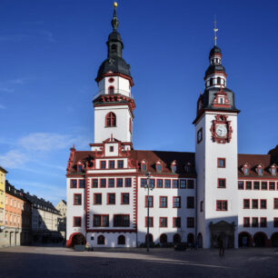 Chemnitz: Stará radnice na náměstí Marktplatz © Lookphotos/Günther Bayerl