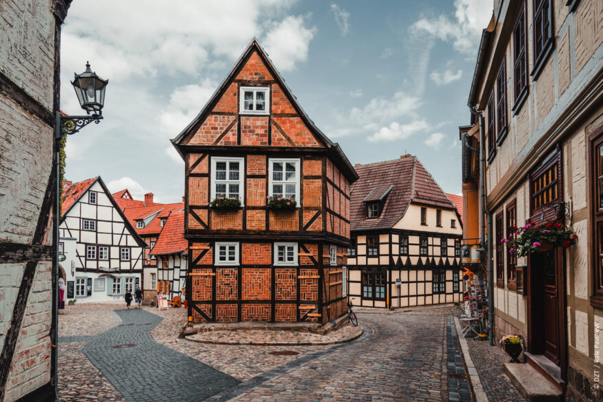 Quedlinburg: Hrázděný dům ve Starém městě © DZT/Rale Pavićević