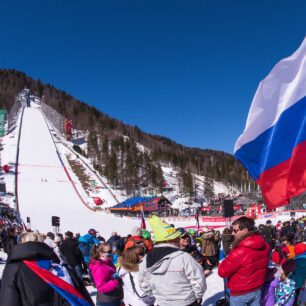 Planica je kolébkou skoků na lyžích. Foto: Iztok Medja