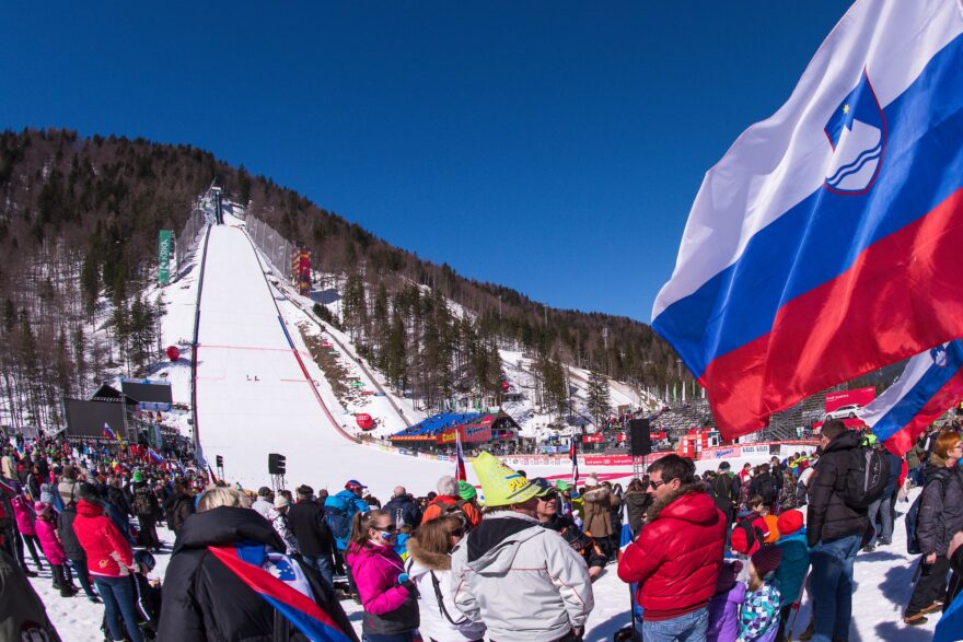 Planica je kolébkou skoků na lyžích. Foto: Iztok Medja