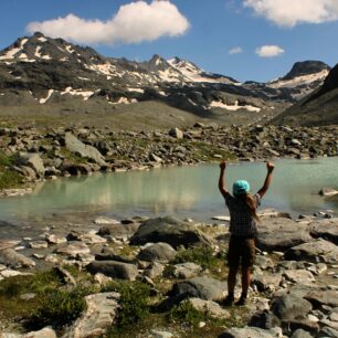 Švýcarsko s dětmi. Trek po loukách a chatách nad údolím Nendaz