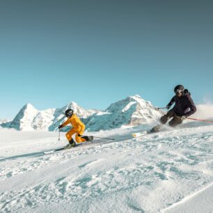 Lyžování v Schilthorn. Foto: Switzerland