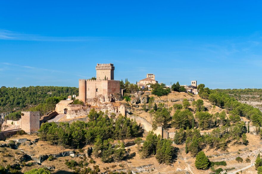 Středověké město Alarcón. Foto: Turismo Castilla-La Mancha. David Blazquez