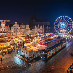 Rostock: Vánoční trh © Tourismusverband Mecklenburg-Vorpommern/Gross