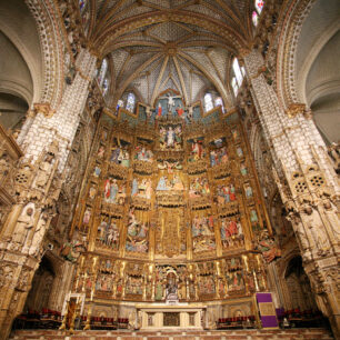 Katedrála Toledo - hlavní oltář. Foto: Turismo Castilla-La Mancha