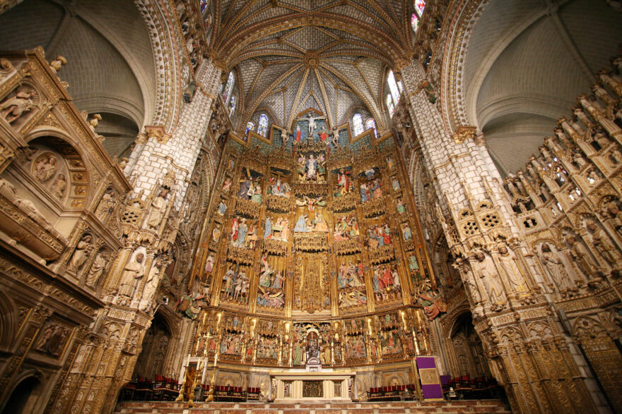 Katedrála Toledo - hlavní oltář. Foto: Turismo Castilla-La Mancha