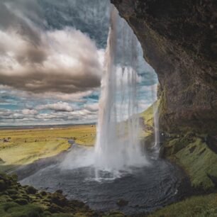 Island, vodopád Seljalandsfoss. Foto: Mart Eslem