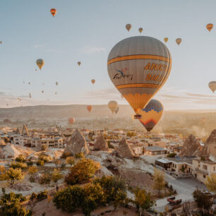 Balony v Kappadokii. Foto: Matouš Vinš