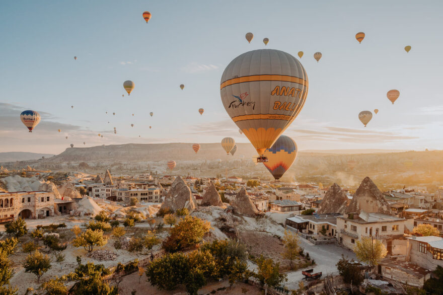 Balony v Kappadokii. Foto: Matouš Vinš